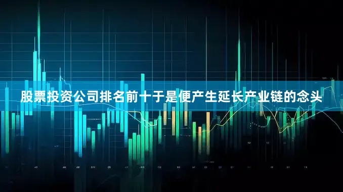 股票投资公司排名前十于是便产生延长产业链的念头