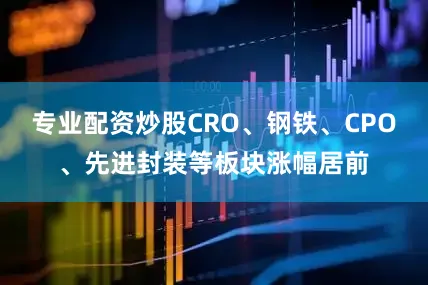 专业配资炒股CRO、钢铁、CPO、先进封装等板块涨幅居前
